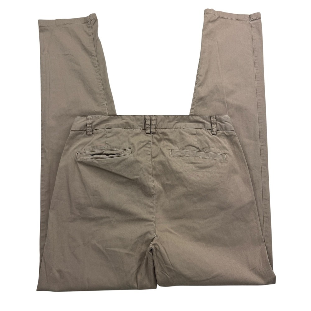 Everlane Chino Pants Mens 30 Tan Khaki Slim Straight Cotton Stretch Casual Twill
